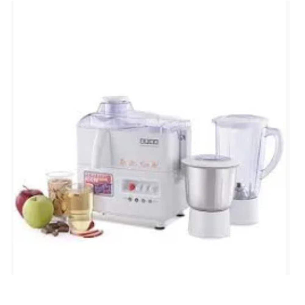 Usha 3345 450-Watt Juicer Mixer Grinder with 2 Jars (White)